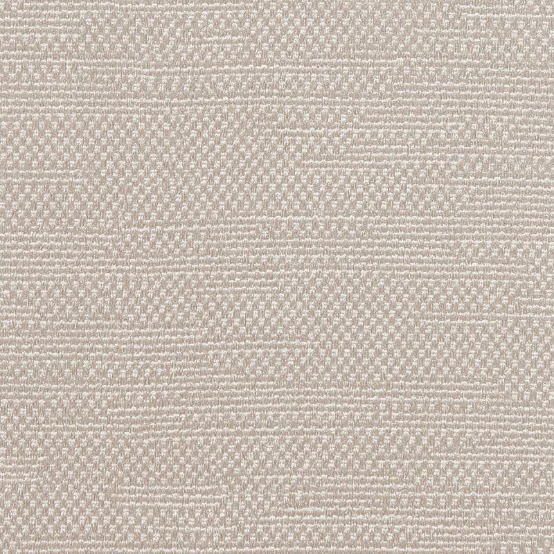 Beige looped carpet with subtle geometric grid pattern; lying flat, showing textured weave; close-up view under soft, even lighting suggesting an interior flooring sample.