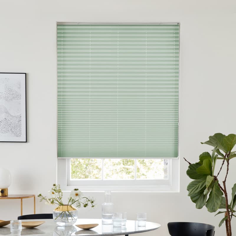 Malbec Sage Pleated blind