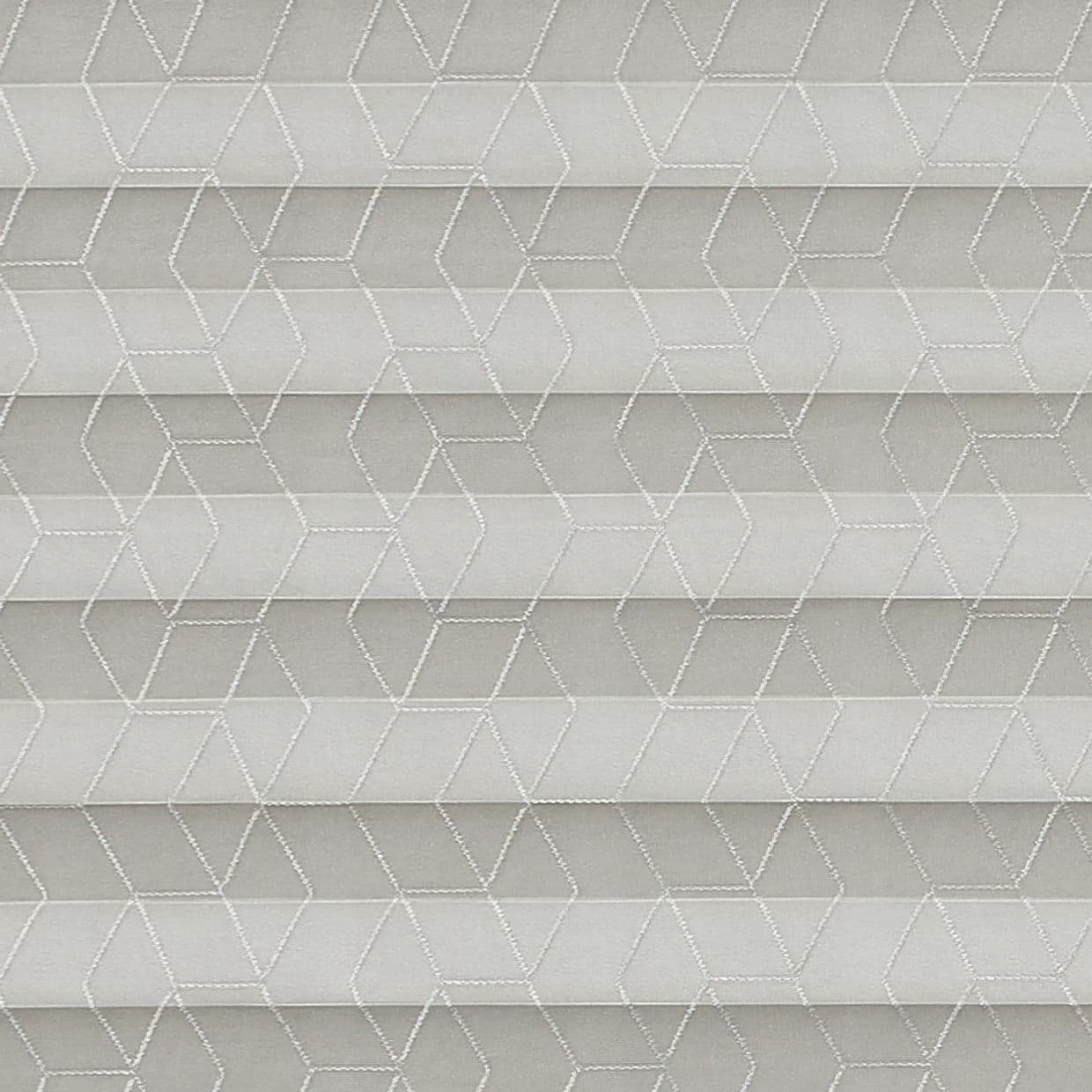Gatsby Silver Conservatory Roof Pleated Blind