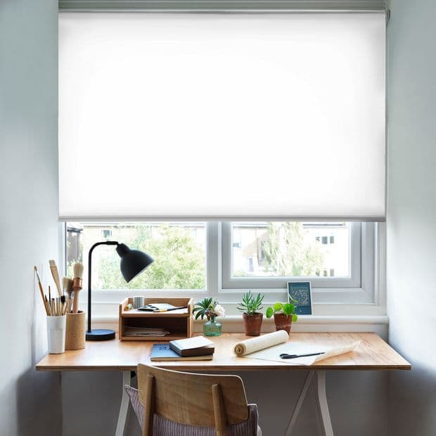 Colorado White Roller Blind