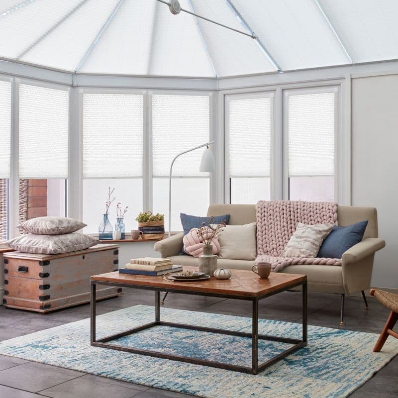 Darwin Silver Pleated blind