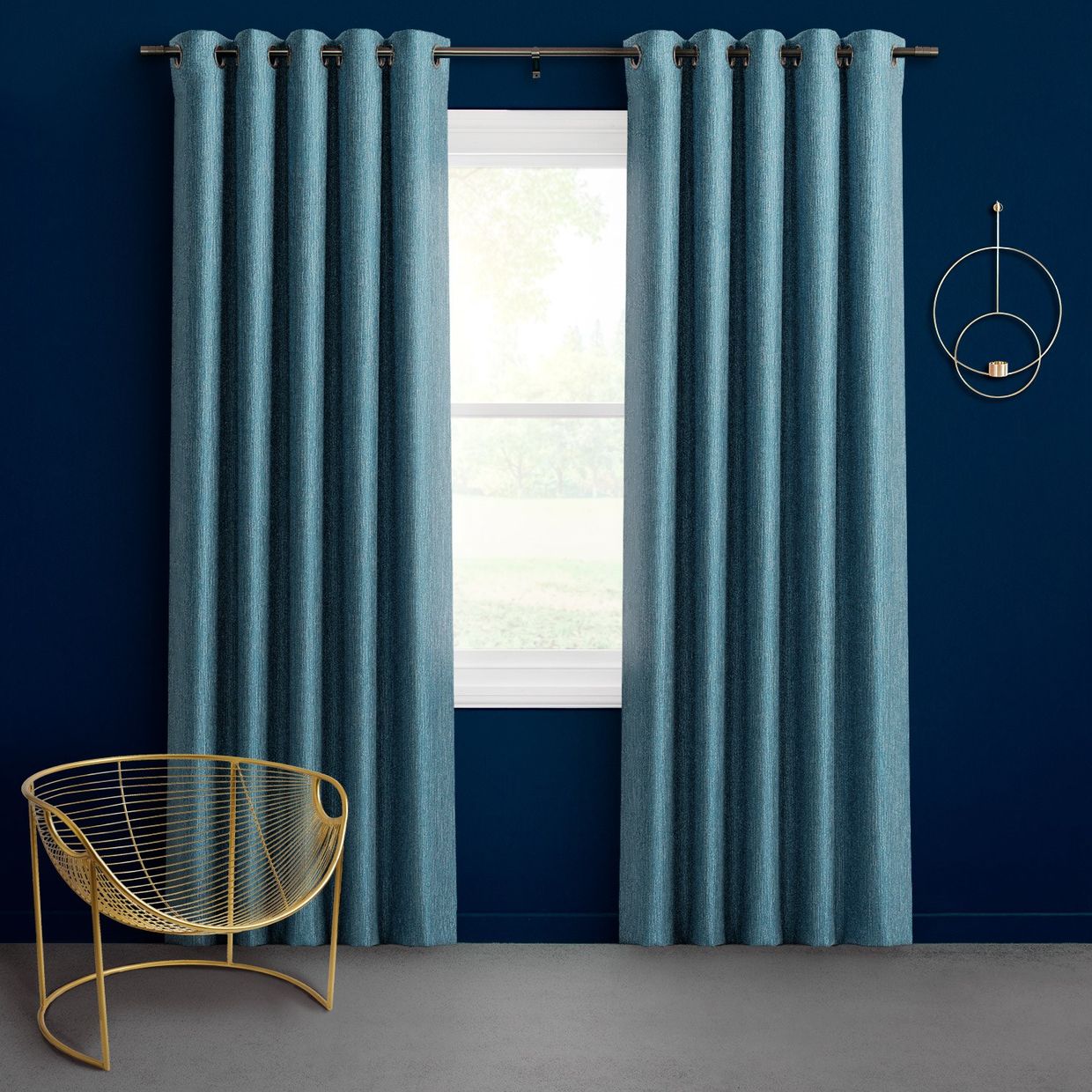 Surface Peacock Curtain