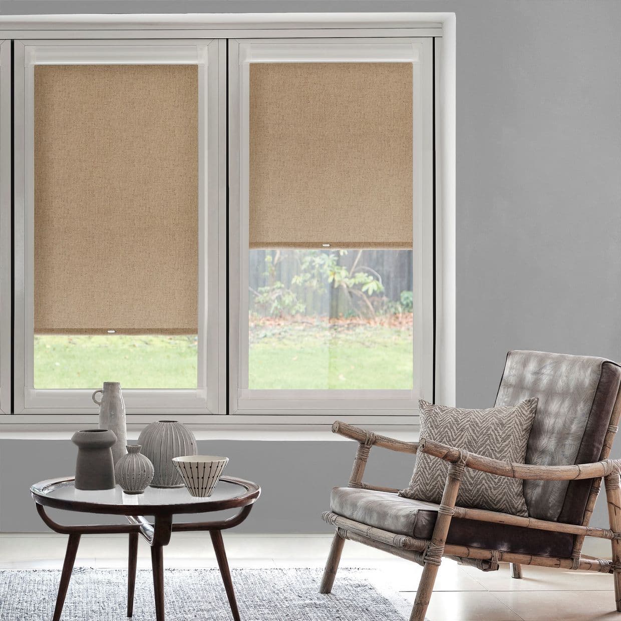 Harrow Toffee Perfect Fit Roller blind