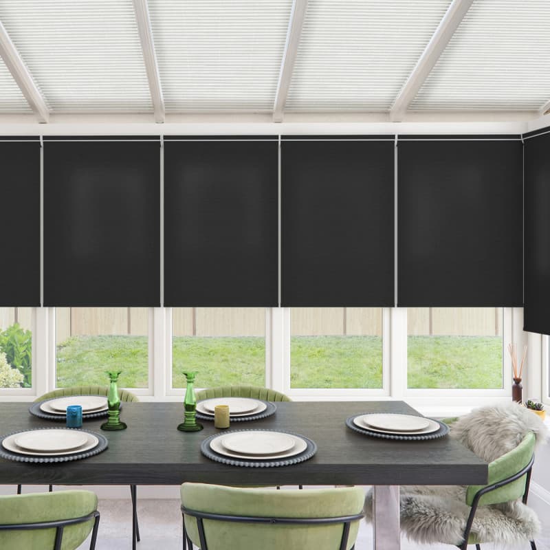 Norfolk Charcoal Roller Blind