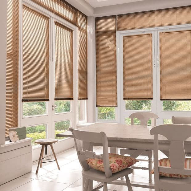 Aluwood American Elm Conservatory Venetian blind