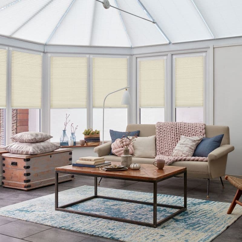 Stratford Cream Pleated Blind