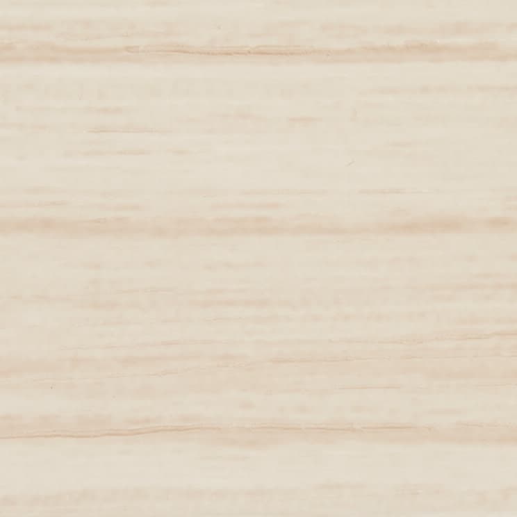 Pale sanded wooden panel with faint horizontal grain lines; showing subtle beige streaks; close-up, evenly lit, neutral background resembling a tabletop or thin veneer.