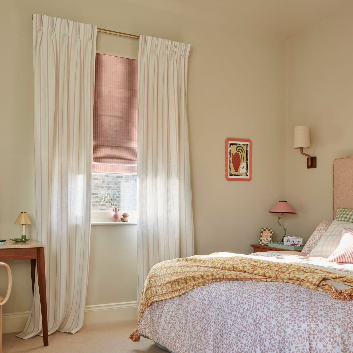 Nautique Rouge Roman Blind