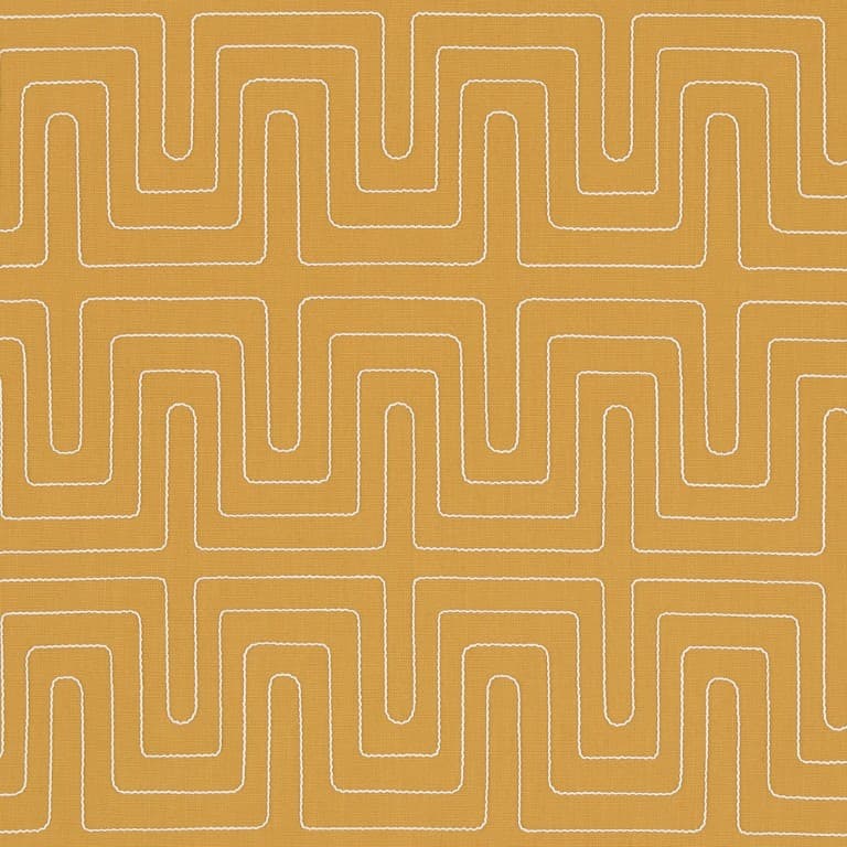 Lisbon Mustard Roman blind