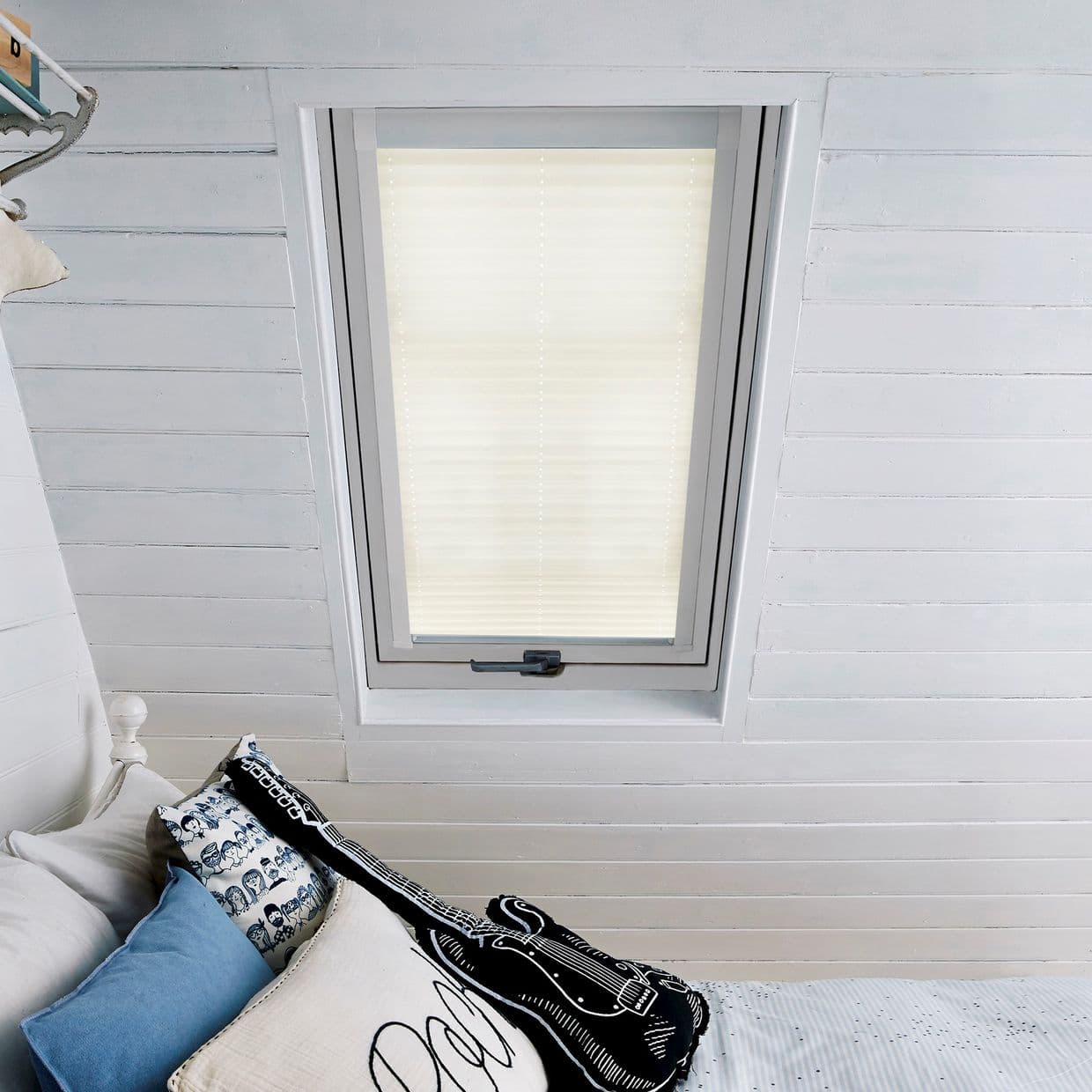 Alayna Ivory Skylight Pleated Blind
