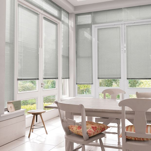 Spectrum Mint Cream Conservatory Venetian blind