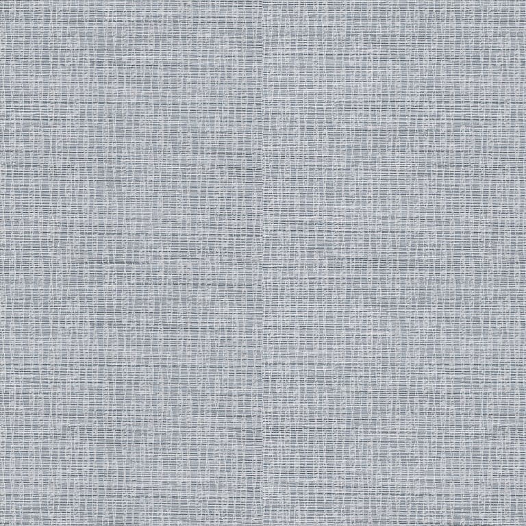 Woven grey fabric panel with tight rectangular grid texture, covering a flat surface; close-up macro view under even neutral lighting suggesting upholstery or wall covering.