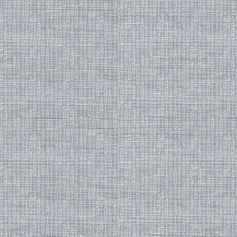 Woven grey fabric panel with tight rectangular grid texture, covering a flat surface; close-up macro view under even neutral lighting suggesting upholstery or wall covering.
