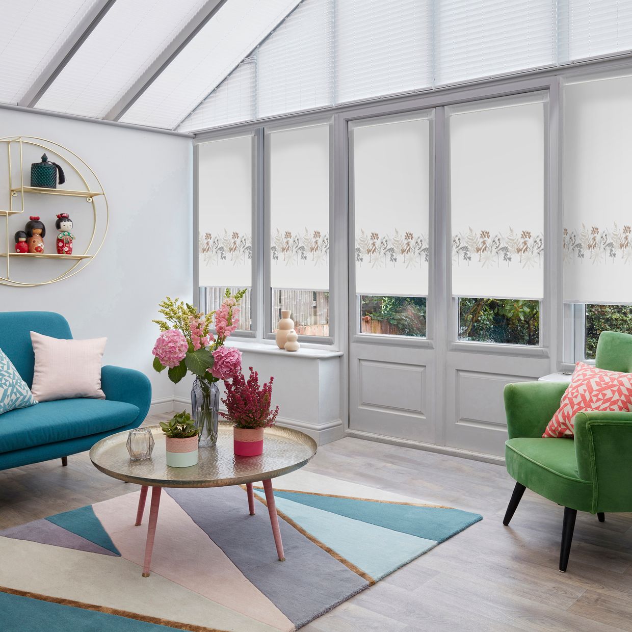 Eden Cocoa Conservatory Roller blind
