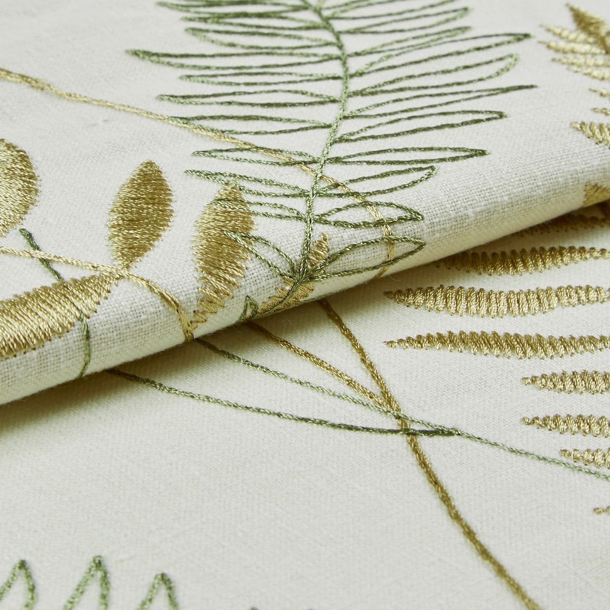Tranquility Fern Green Roman blind