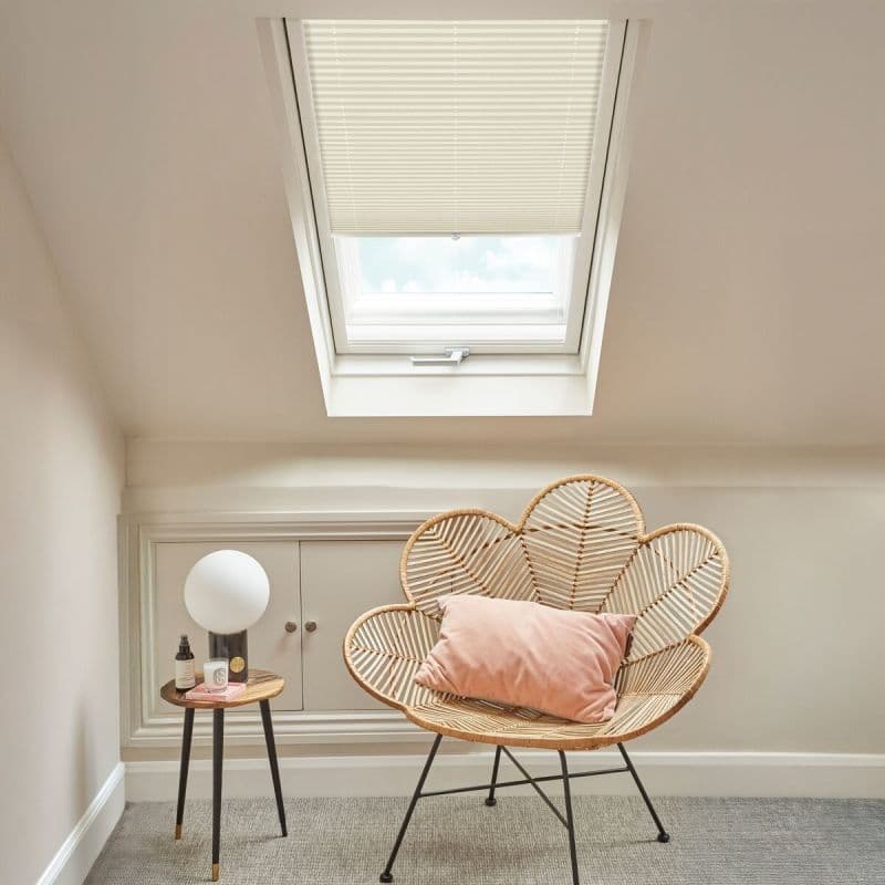 Stratford Cream Pleated Blind