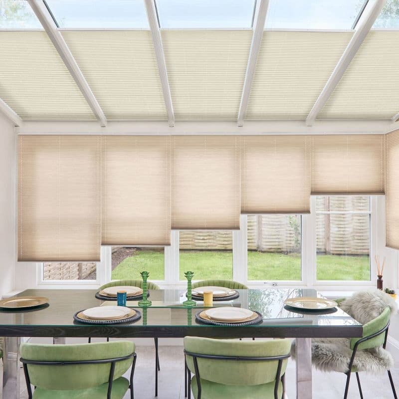 Stratford Cream Pleated Blind