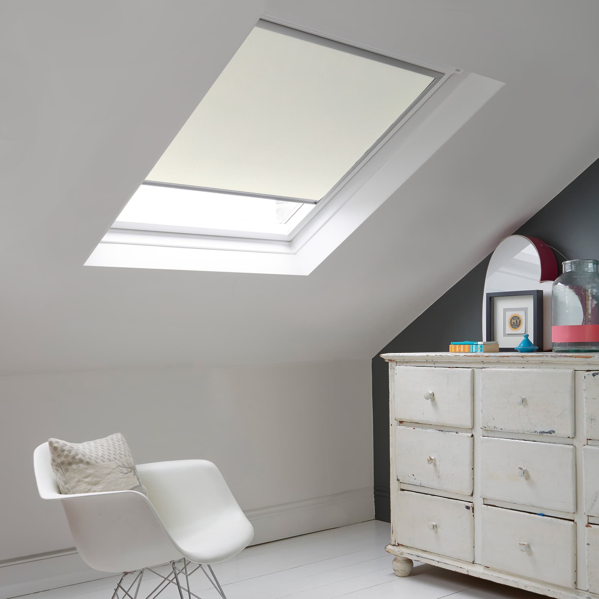 Ventura Latte PVC Skylight Roller Blind