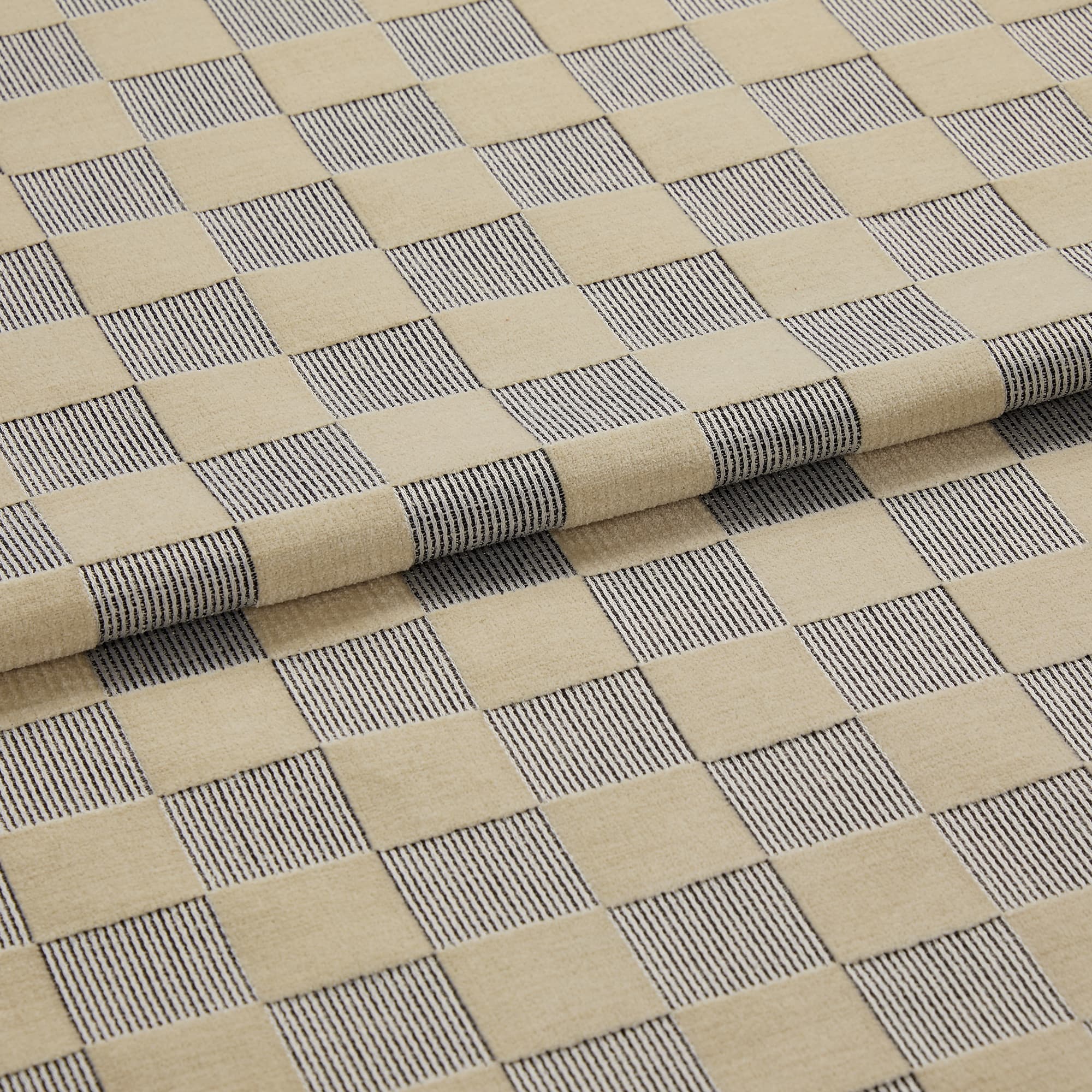 Checkerboard Chalk Curtains