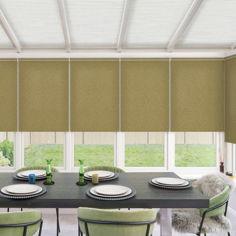 Koa Mustard Roller Blind