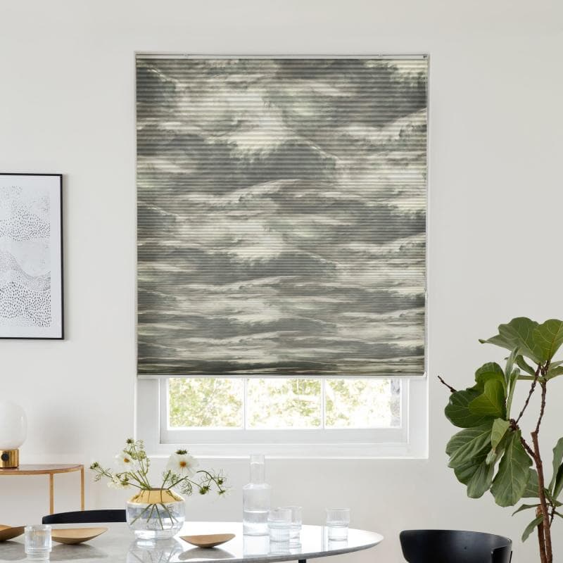 Thermashade Ripple Earth Pleated blind