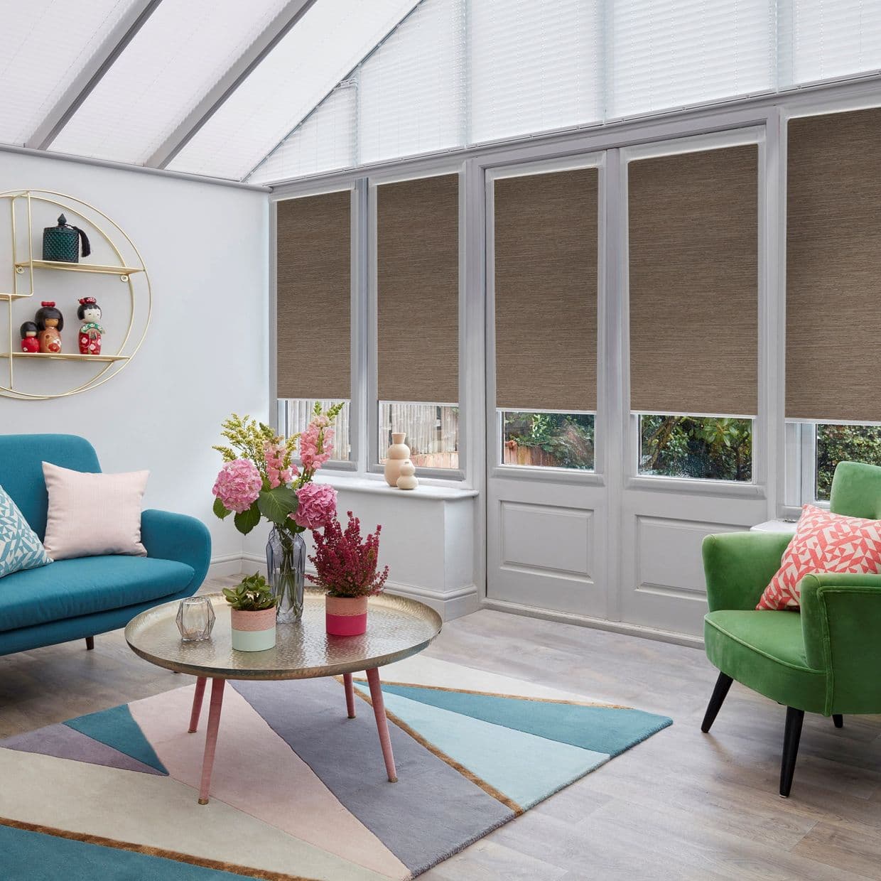 Hickory Sand Conservatory Roller blind
