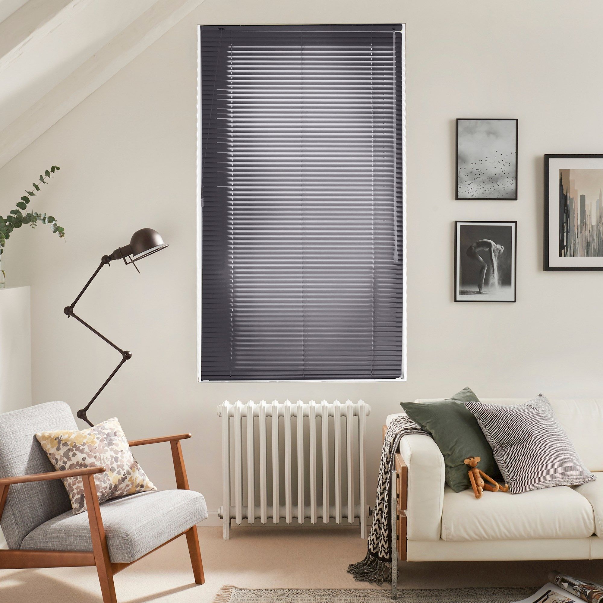 Portfolio Anthracite Perfect Fit Venetian blinds