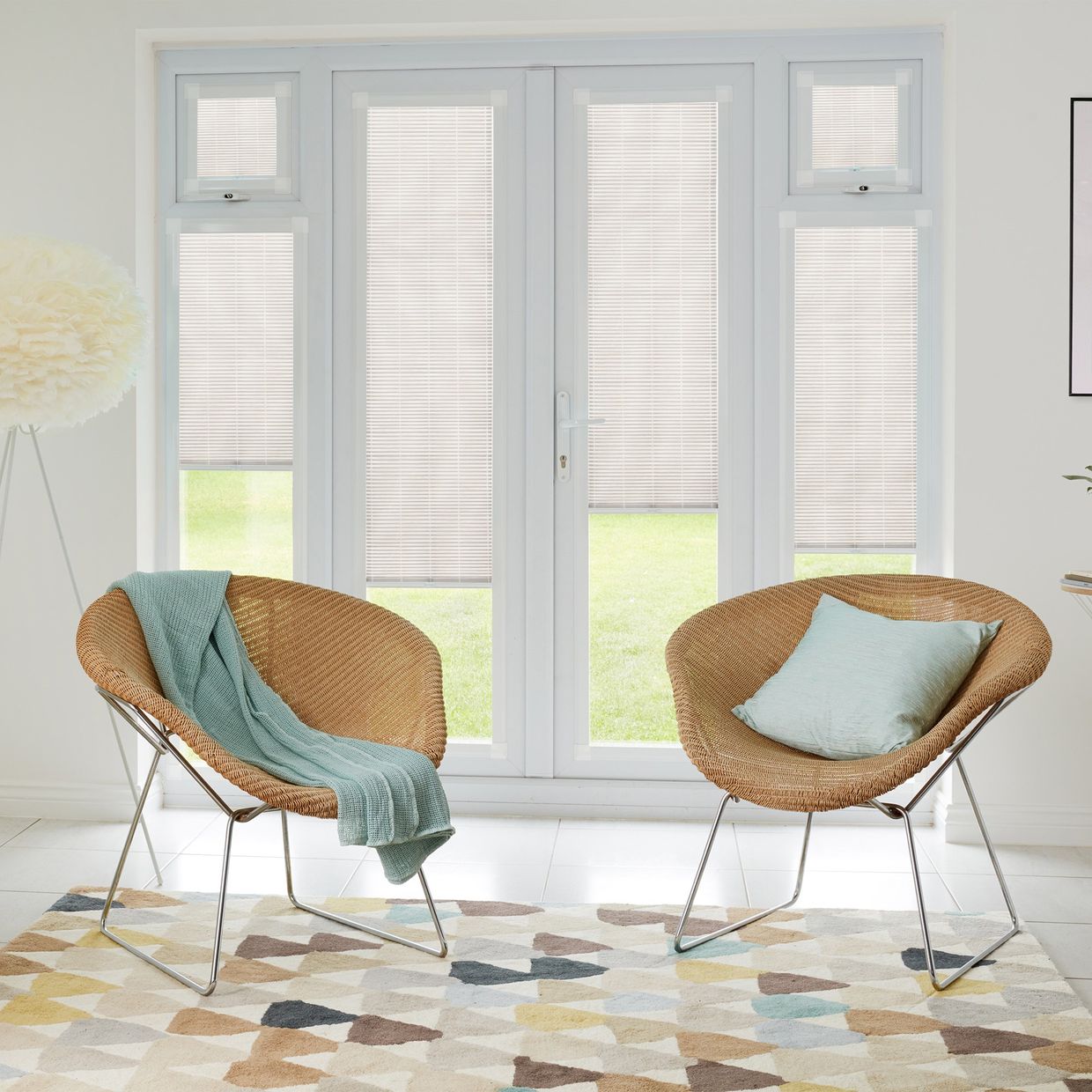 Grenoble Cream Perfect fit Pleated blind