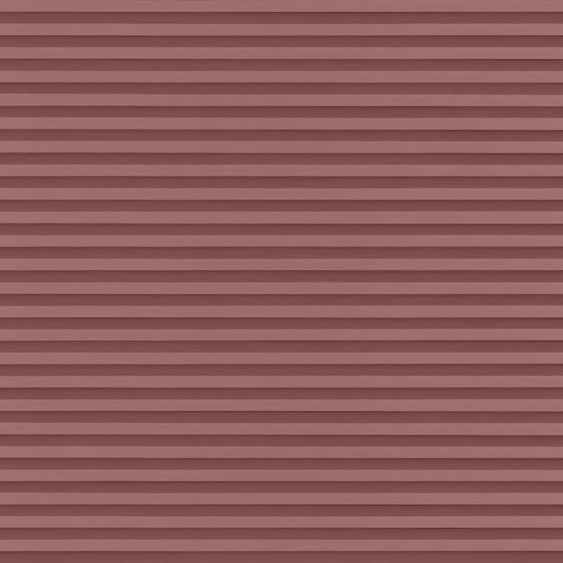 Solartex Chintz Crimson Pleated blind