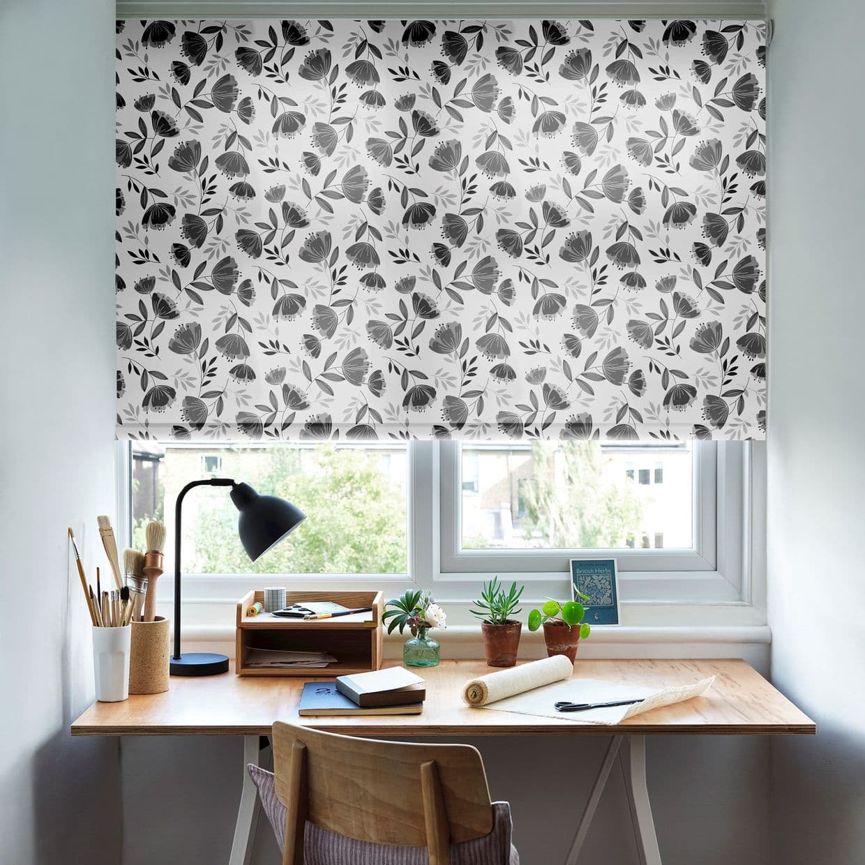 Tahani Monochrome Roller Blind