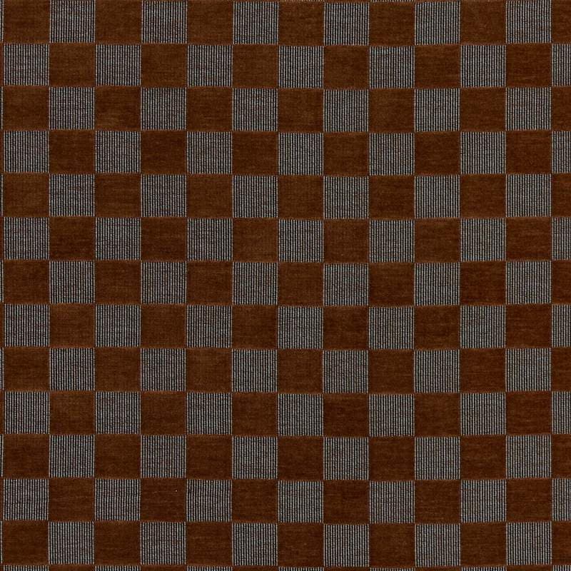Checkerboard Brick Curtains