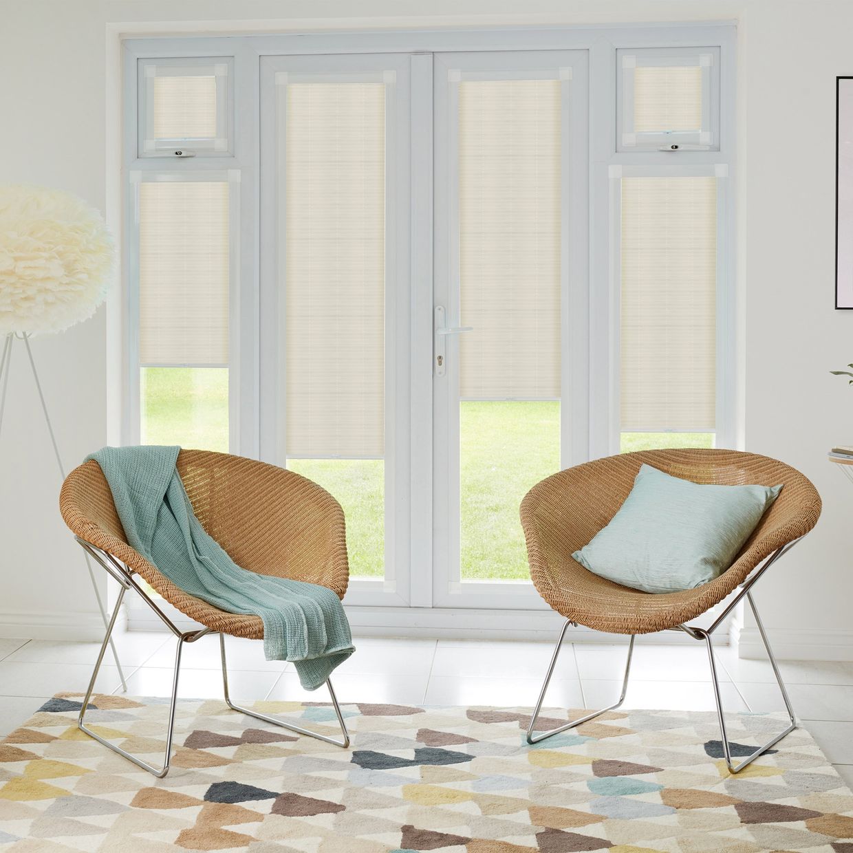 Kari Cream Perfect fit Pleated blind