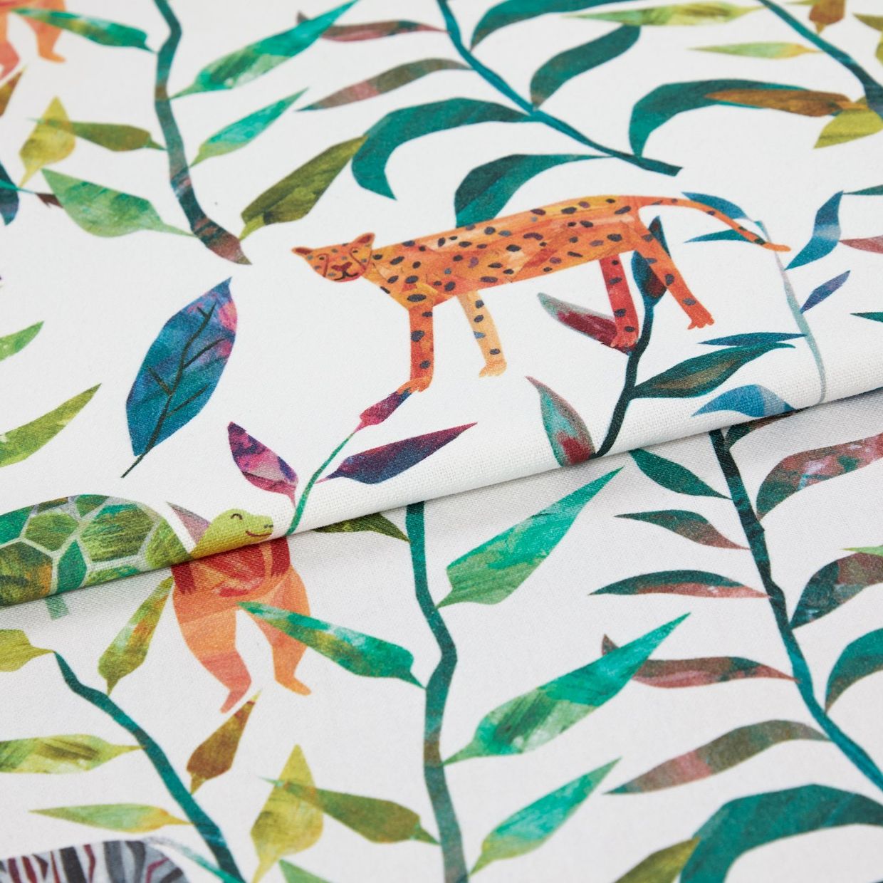Hide and Seek Jungle Roman blind