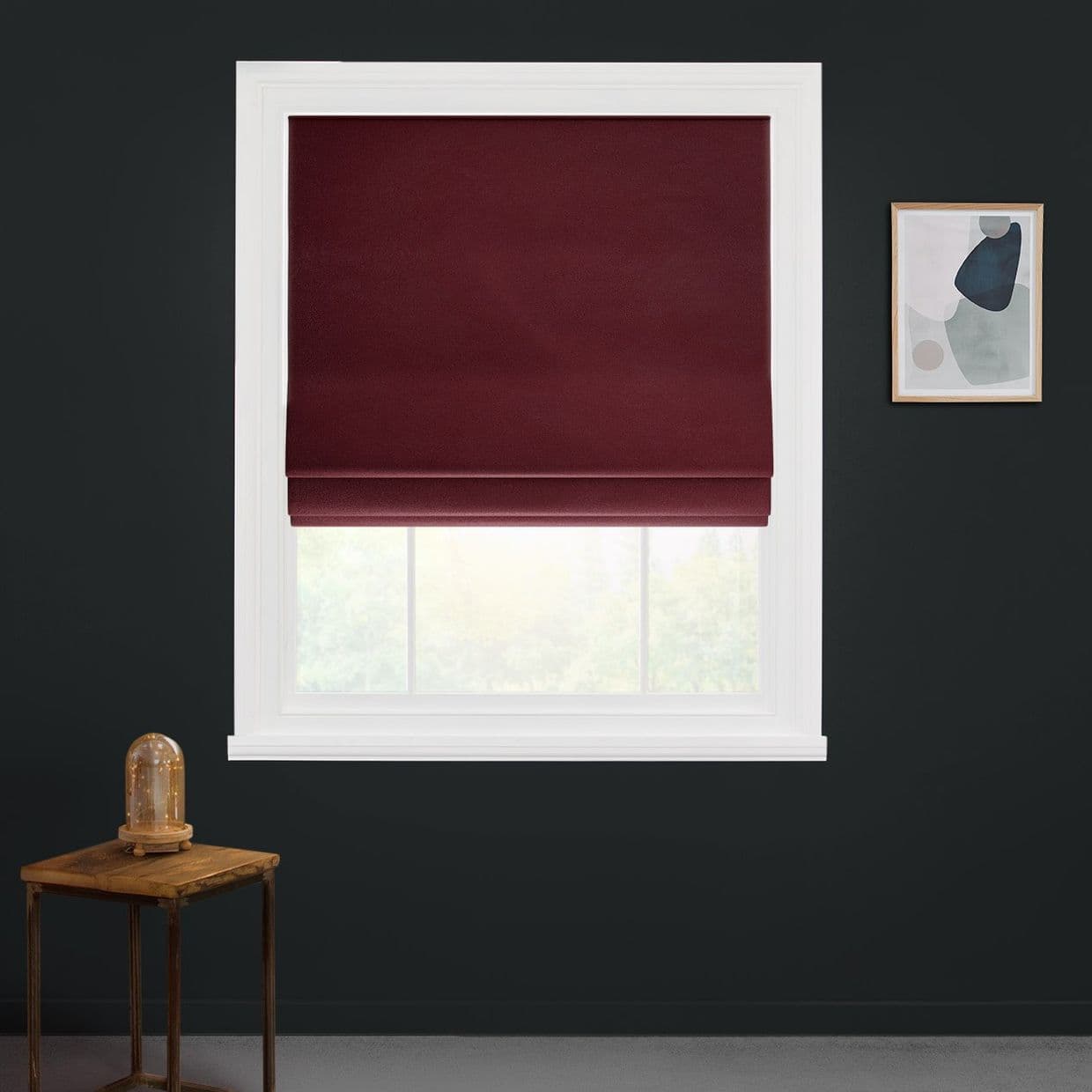 Darcia Velvet Rouge Roman blind