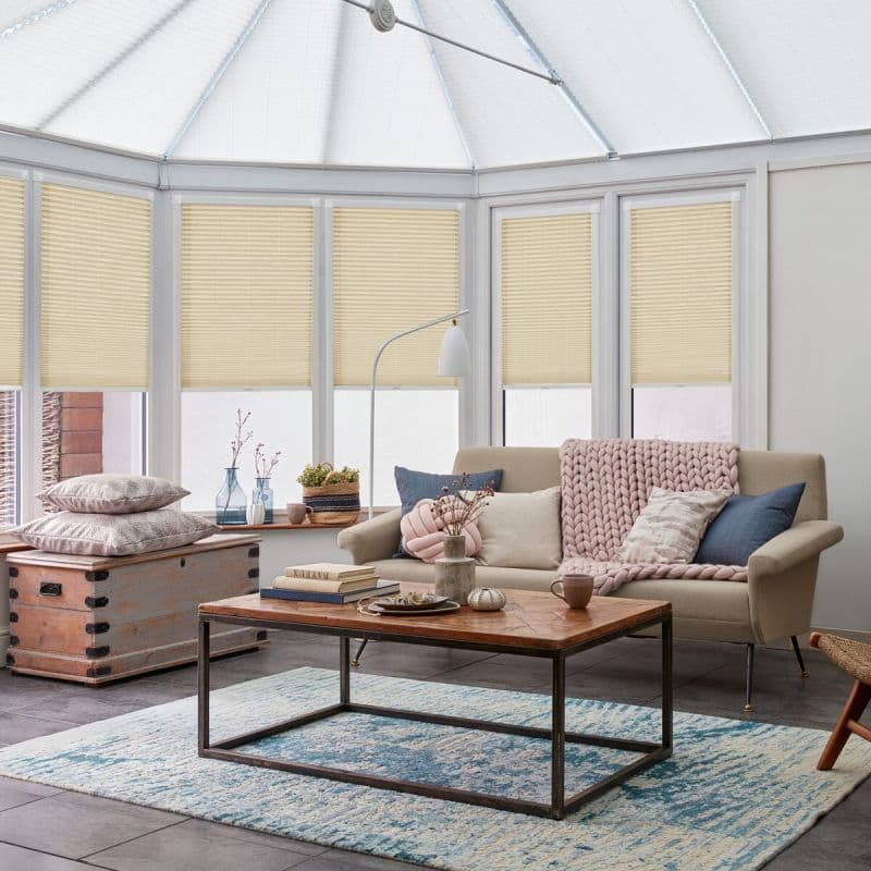 Grenoble Beige Pleated Blind