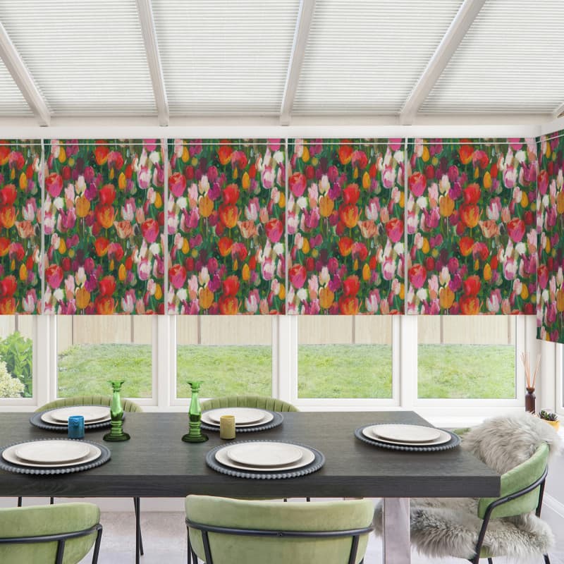 Marlo Blackout Fuschia Roller Blind
