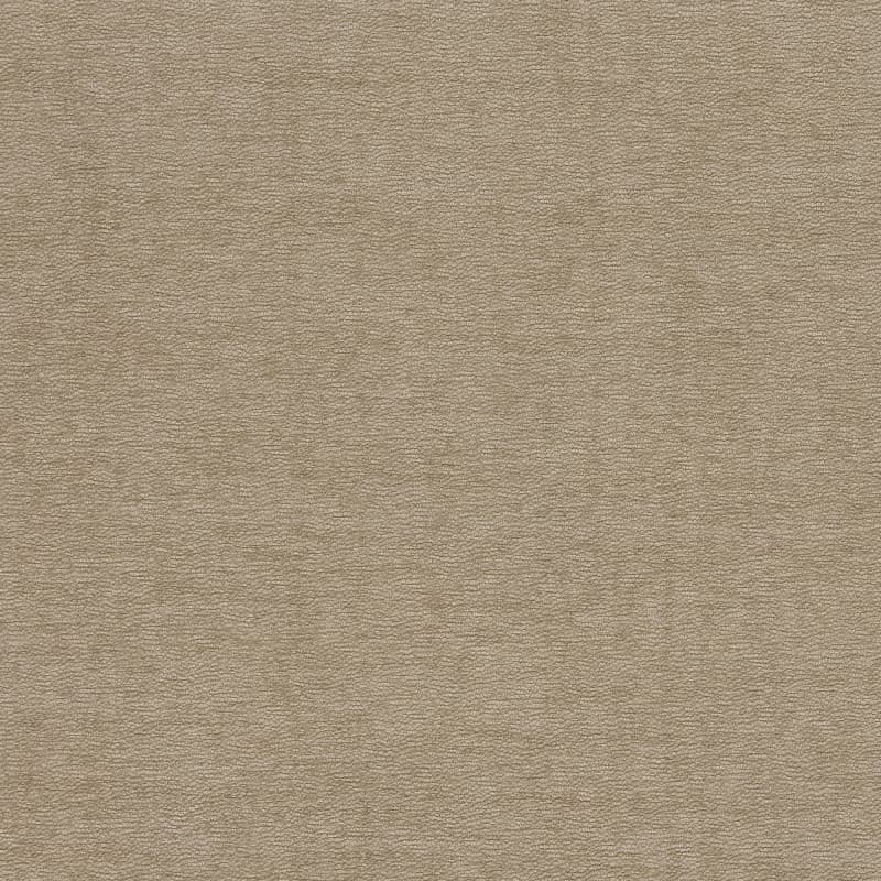 Beige textured fabric with fine pebble grain, lying flat and uninterrupted; covering the entire frame, evenly lit by soft neutral light, suggesting an upholstery or carpet surface.