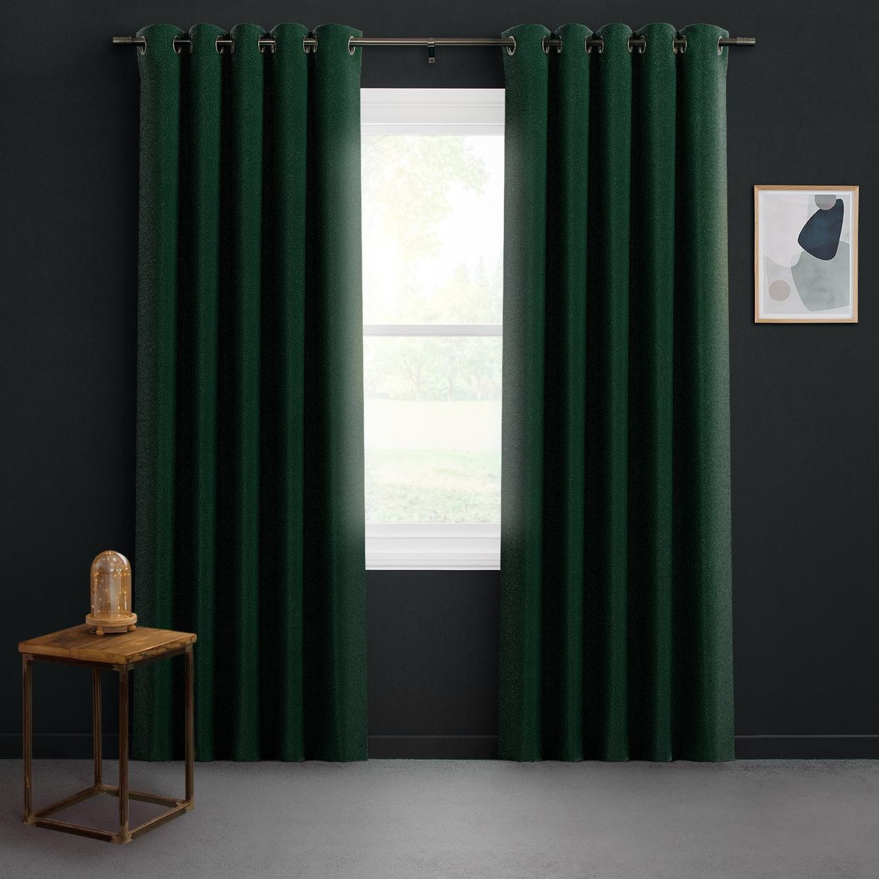 Darcia Velvet Emerald Curtain