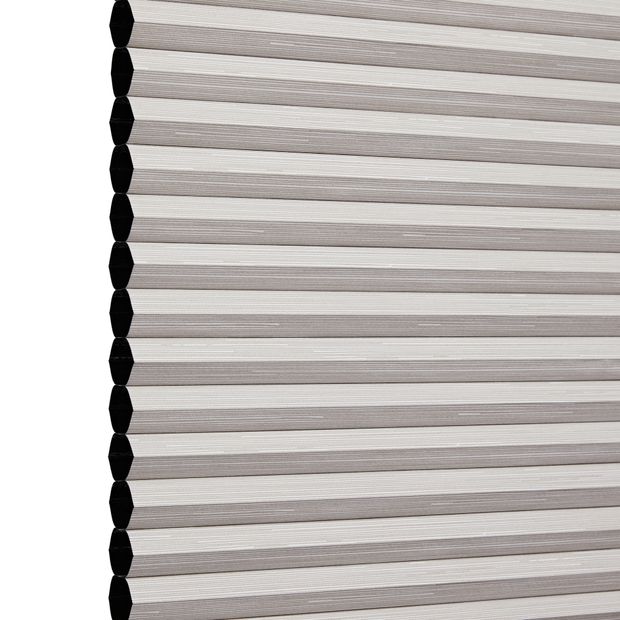 Thermashade Sisal Blackout Stone Conservatory Side Pleated Blind