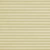 Beige pleated cellular shade, fully lowered with narrow horizontal pleats and textured fabric; closed and gently diffusing light; fills a neutral window opening, creating even, muted illumination.