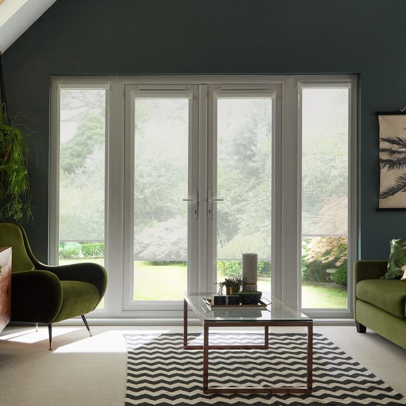 Ivy White Roller Blind
