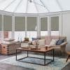 Thermashade Blackout Taupe Pleated blind
