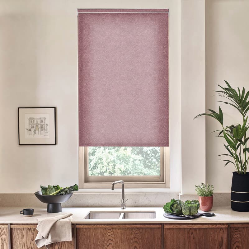 Arran Scarlet Roller Blind