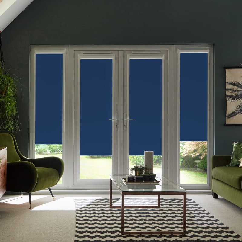 Warren Blue Roller Blind
