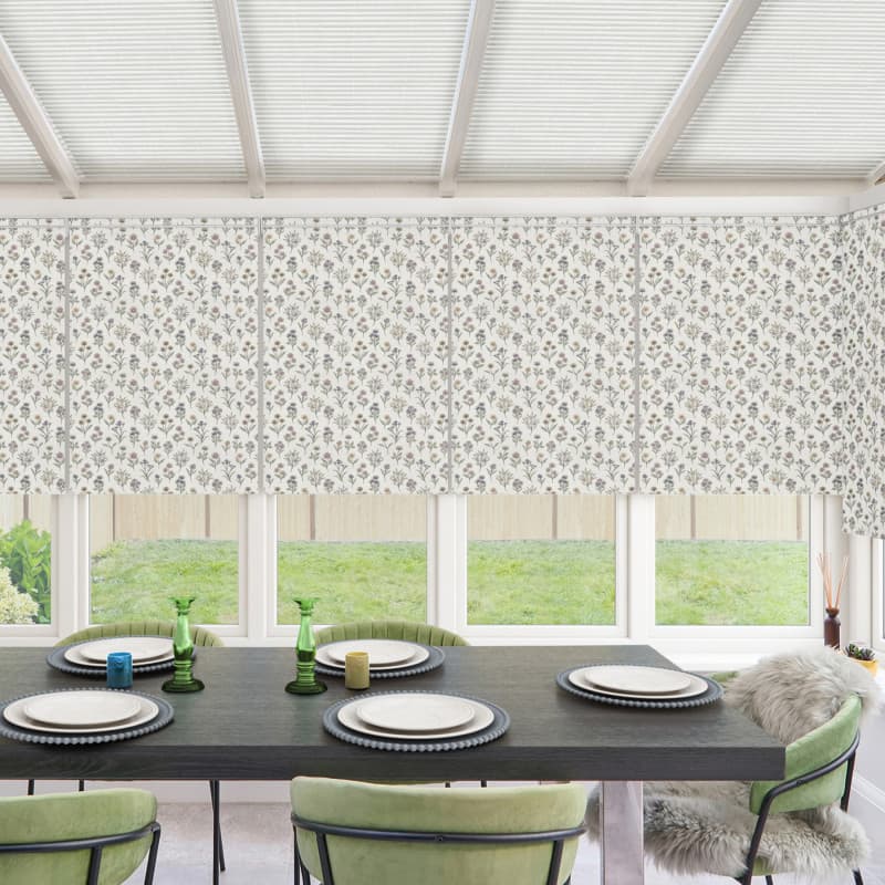 Yvette Blackout Purple Roller Blind