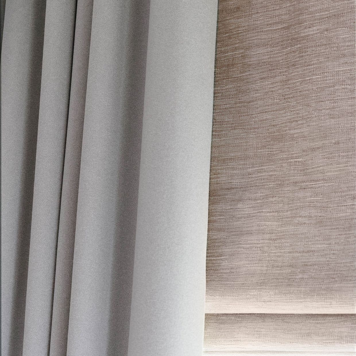 Huxley Dove Grey Curtain