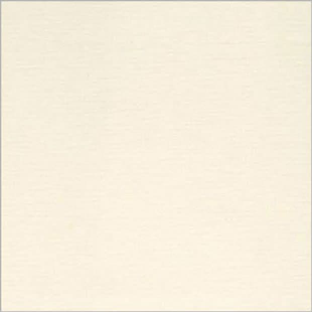 Beige fabric roller blind, lowered, smooth slightly textured surface with a narrow grey frame; blocking light and casting diffuse, soft illumination in a neutral, evenly lit interior.