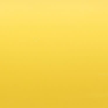 Unadorned yellow panel exhibiting a smooth gradient and slight smudge near center, evenly lit as a minimalist backdrop in a uniformly illuminated studio or graphic-design context.