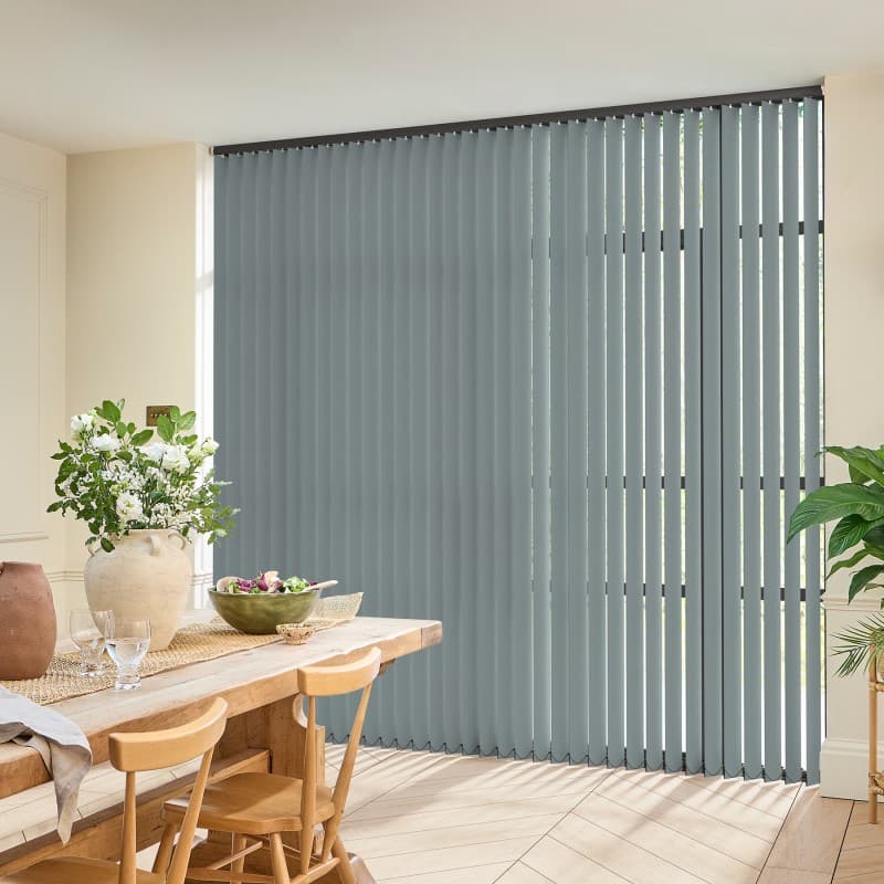 Acacia Blackout Grey Vertical blind