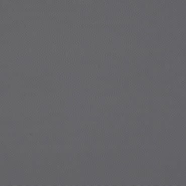 Gray textured fabric swatch, fine woven pattern, lying flat and filling the frame; evenly lit, neutral tone with subtle speckling and a faint diagonal weave visible.